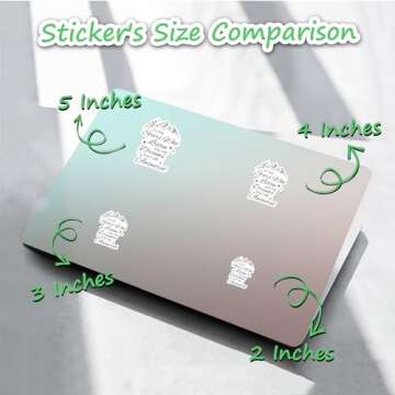 314PI (3pcs) to The Stars Who Listen Sticker, Inspirational Stickers, Water Assitant for Laptop, Phone, Kindle Stickers, Bookish Stickers, Mental Health Stickers, Mental Health Awareness (Size 3")