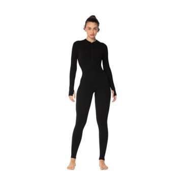 Stylish Sunzel Long Sleeve Jumpsuit - Perfect for Yoga