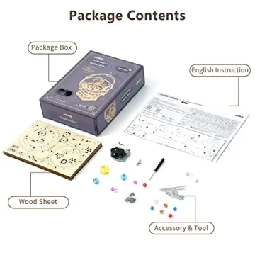 ROKR 3D Puzzle Orrery Music Box Solar System Kit