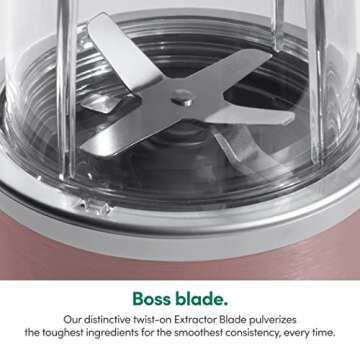 NutriBullet Pro 900W Blender in Rose Gold