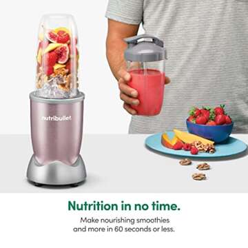 NutriBullet Pro 900W Blender in Rose Gold