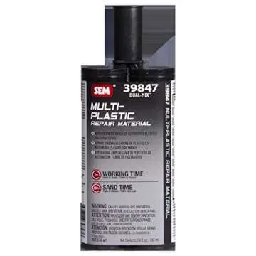 SEM 39847 Multi Plastic Repair Material - 7 oz. for Durable Fixes