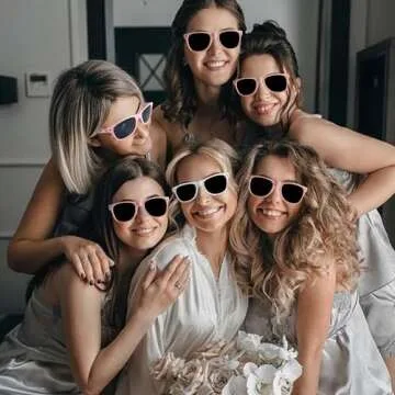 Bachelorette Party Sunglasses Set for Bride and Tribe