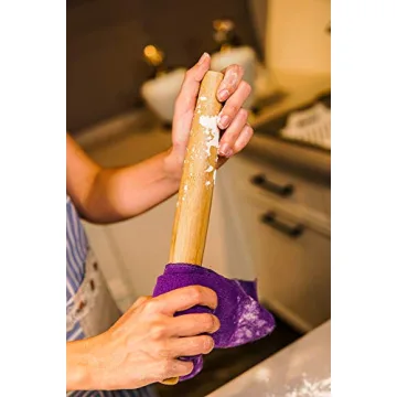 13-Inch Bamboo Rolling Pin for Perfect Baking Every Time