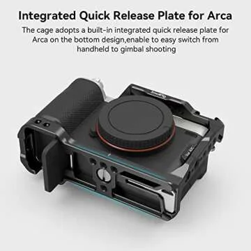 SmallRig Full Cage for Sony A7C with Silicone Grip