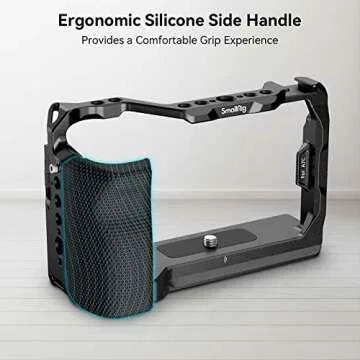 SmallRig Full Cage for Sony A7C with Silicone Grip