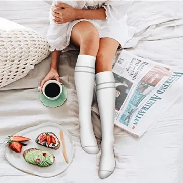 Bluemaple Copper Compression Socks for Women and Men