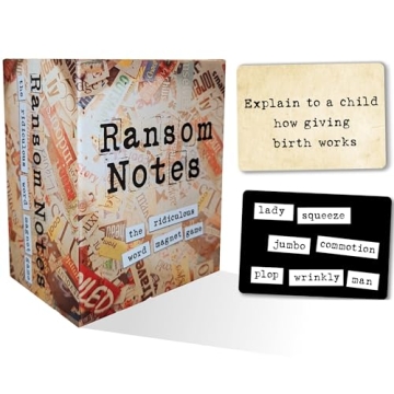 Ransom Notes - The Ridiculous Word Magnet Party Game for Endless Laughter