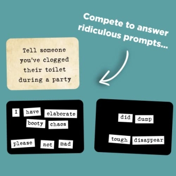 Ransom Notes Hilarious Word Magnet Party Game for Everyone