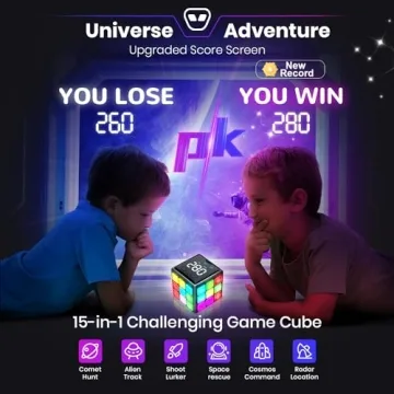 Xinbeiya Rechargeable Game Cube for Kids 6-12