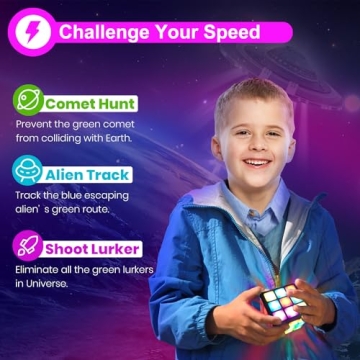 Xinbeiya Rechargeable Game Cube for Kids 6-12