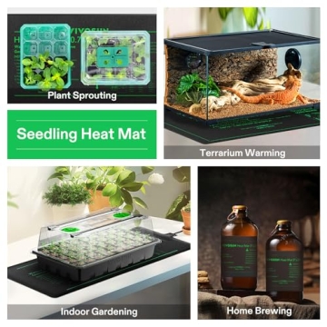 Durable VIVOSUN Seedling Heat Mat - 48" Waterproof Pad