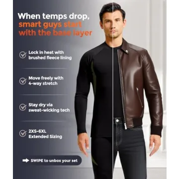 CL Convallaria Thermal Underwear Set for Men