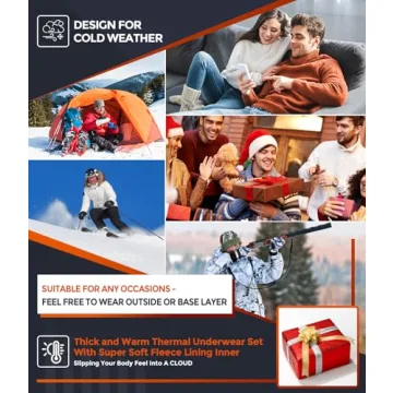 CL Convallaria Thermal Underwear Set for Men