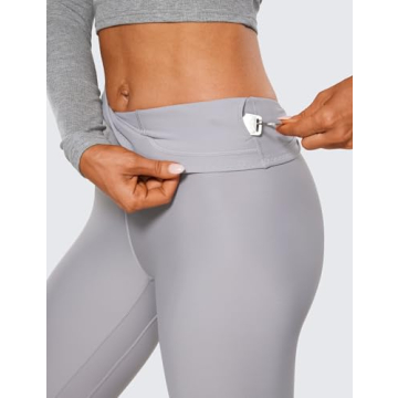 CRZ YOGA Fleece Lined High Waisted Leggings for Women