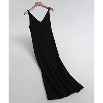 RZIV Women's Sleeveless Knit Midi Dress - Stylish Comfort