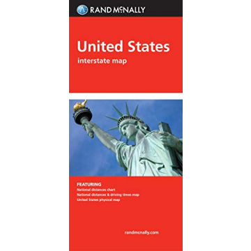 Rand McNally United States Map - The Classic Travel Companion