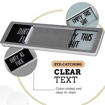 Kitchen Dishwasher Clean Dirty Magnet Funny Sign for Home Organization, Kitchen Gadgets, Home Decor,...