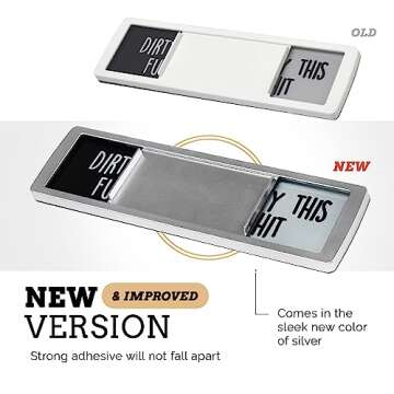 Funny Clean Dirty Dishwasher Magnet for Home Organization