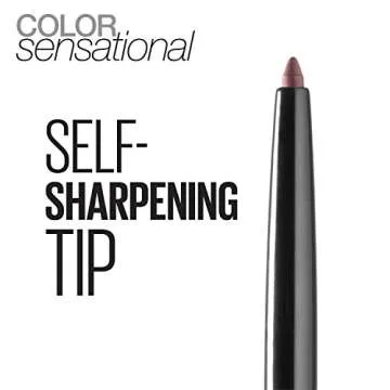 Maybelline Color Sensational Shaping Lip Liner with Self-Sharpening Tip, Gone Griege, Nude, 1 Count