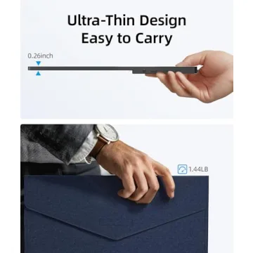 Ingnok Portable Monitor - Ultra-Slim 15.6 Inch Display