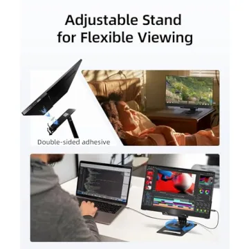 Ingnok Portable Monitor - Ultra-Slim 15.6 Inch Display