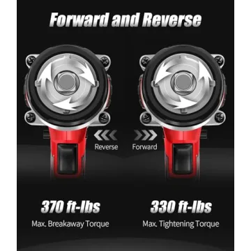 AVID POWER 1/2 Cordless Impact Wrench 330 ft-lbs Torque