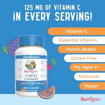 MaryRuth Vegan Vitamin C Gummies for Everyone