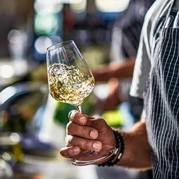 Grassl Mineralité Wine Glass, Hand-Blown Crystal Wine Glass for White Wine and Champagne Single