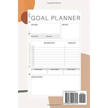 My Goals Planner - Write The Vision And Make It Plain - Habakkuk 2:2: An Undated Christian Goal Sett...