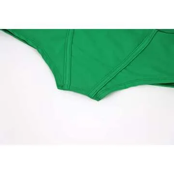 Meladyan Women Sexy Long Sleeve Mesh Crop Top Open Front Cover Up Spaghetti Strap Slim Fit Corset Cami 2 Pieces Clubwear Green