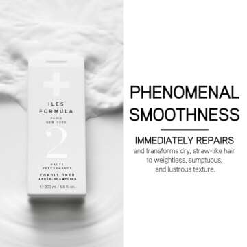 ILES FORMULA Haute Performance Hair Conditioner - Prevents Breakage + Split Ends & Transforms Damage...