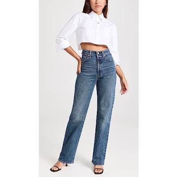 Levi's Women's Ribcage High-Rise Slim Fit Jeans