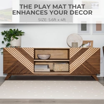 Stylish Safe Easy to Clean Baby Play Mat for Modern Homes