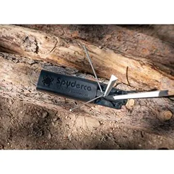 Spyderco Tri-Angle Premium Sharpmaker Set with DVD and Two Sets of Alumina Ceramic Stones - 204MF OPEN BOX