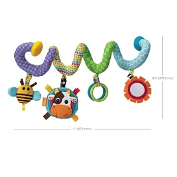 Infantino Stretch & Spiral Toy for Sensory Play and Learning