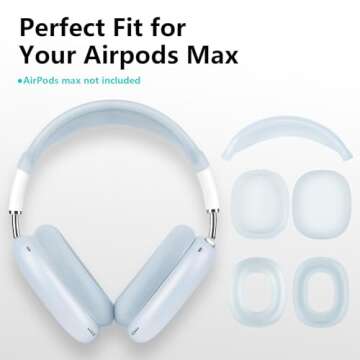 Filoto Silicone Cover for Airpods Max - Stylish Protection