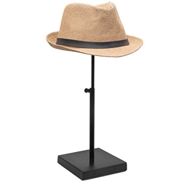 MyGift Premium Adjustable Hat Stand for Elegant Display