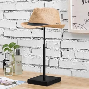 MyGift Adjustable Hat Stand for Elegant Display