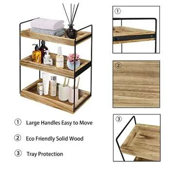 DORAMII Multi-Purpose 3-Tier Organizer for Home