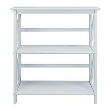 Stylish 3-Shelf Montego Bookcase - Casual Home