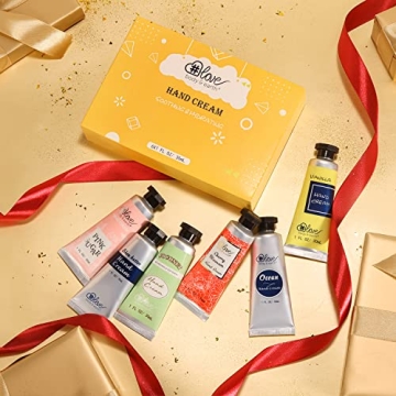 BODY & EARTH #LOVE Hand Cream Set for Women - 6 Pack