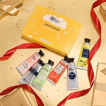 BODY & EARTH #LOVE Hand Cream Set for Women - 6 Pack