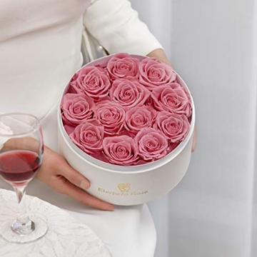 Eterfield Forever Flowers in Box - Lasting Pink Roses