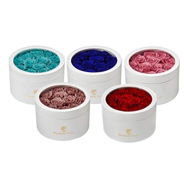 Eterfield Forever Flowers in Box - Lasting Pink Roses