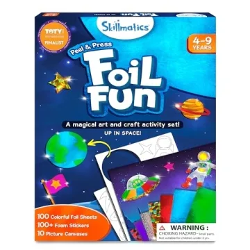 Skillmatics Art & Craft Activity - Foil Fun Space, No Mess Art for Kids, Craft Kits & Supplies, DIY ...