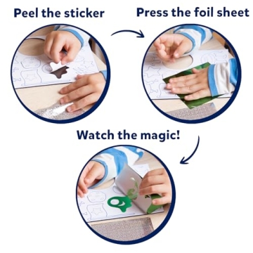 Skillmatics Mess-Free Art & Craft for Kids - Foil Fun Space