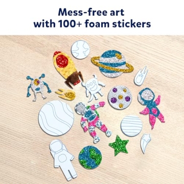 Skillmatics Mess-Free Art & Craft for Kids - Foil Fun Space