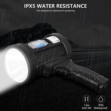 MIXILIN Rechargeable Spotlight 1000,000 Lumens Ultimate Outdoor Light