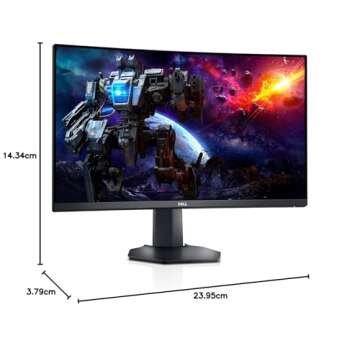 Dell S2722DGM 27" Curved QHD Gaming Monitor - 165Hz Refresh